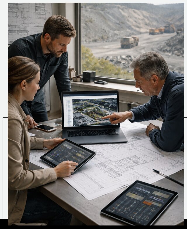 Разработка и внедрение систем для горнодобычи в Междуреченске