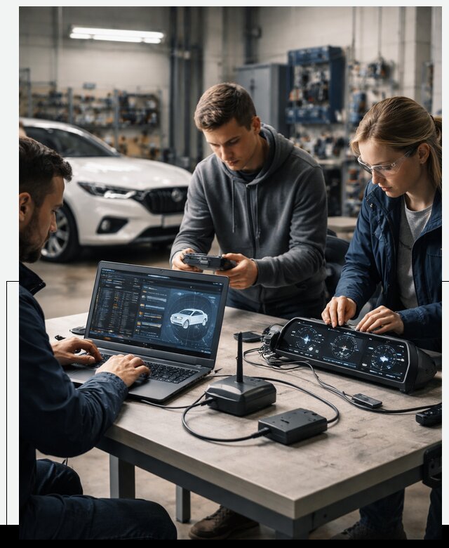 Разработка Connected Car и ПО для автопрома в Междуреченске