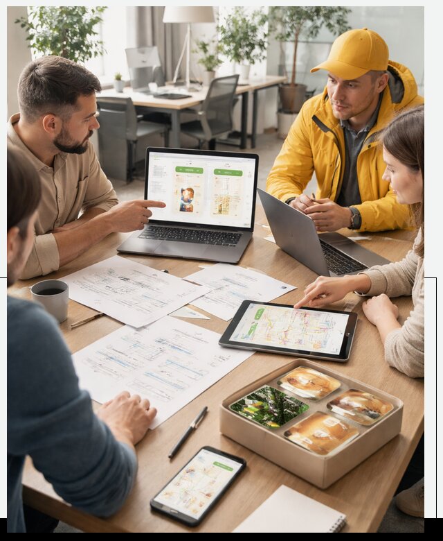 Разработка агрегатора доставки еды в Междуреченске от 15158 р., АвикейМжд