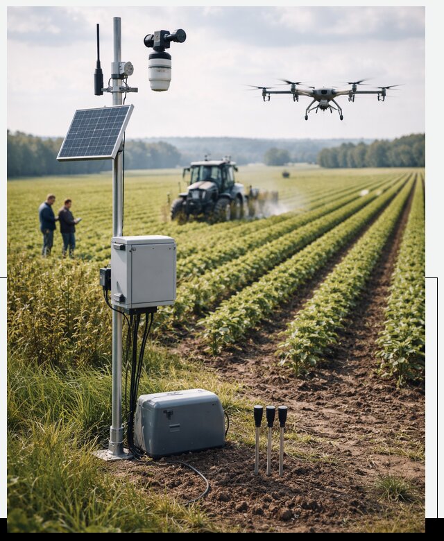 Разработка IoT мониторинга полей в Междуреченске от 8589 р. | АвикейМжд